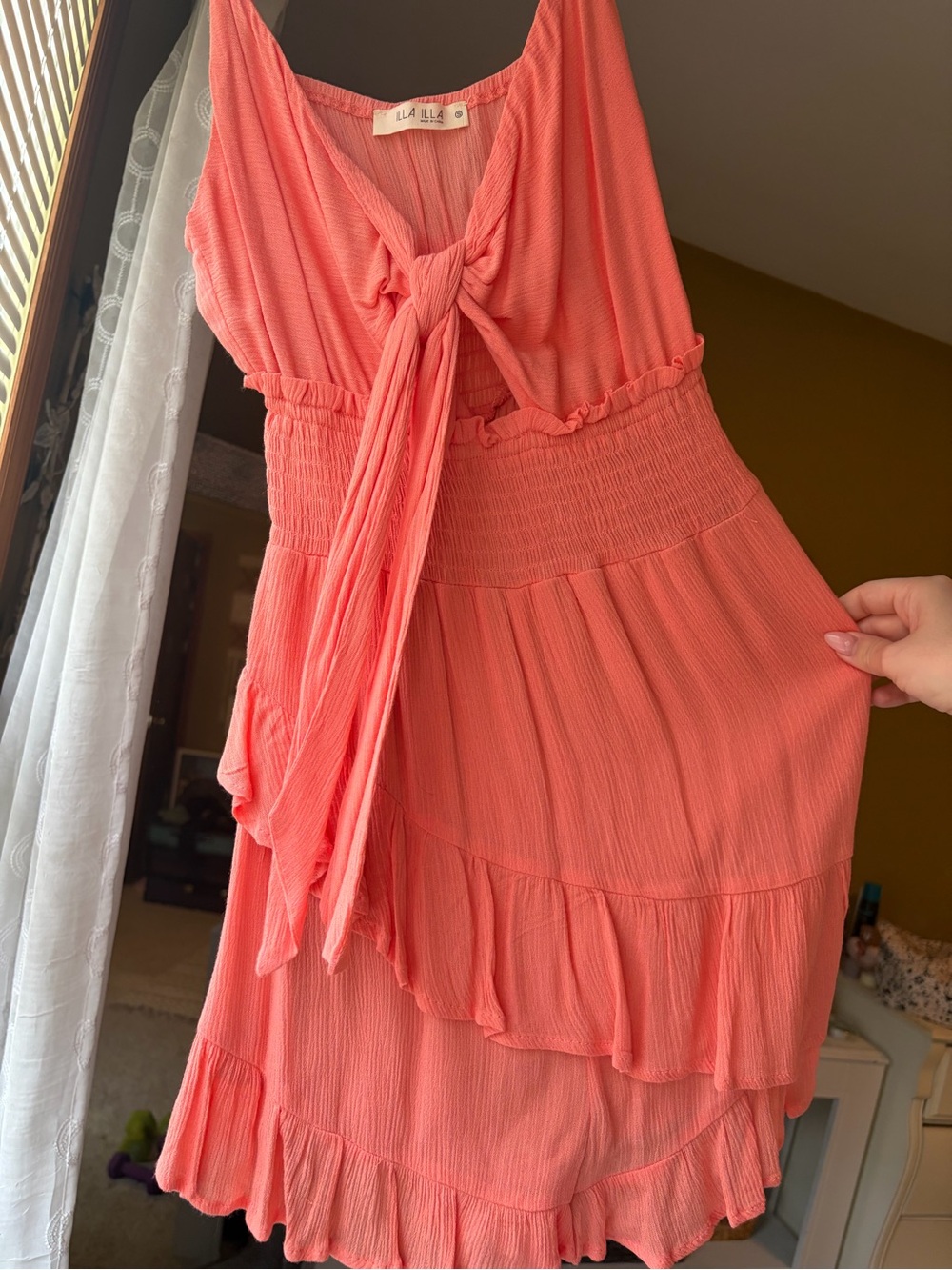 Coral Romper